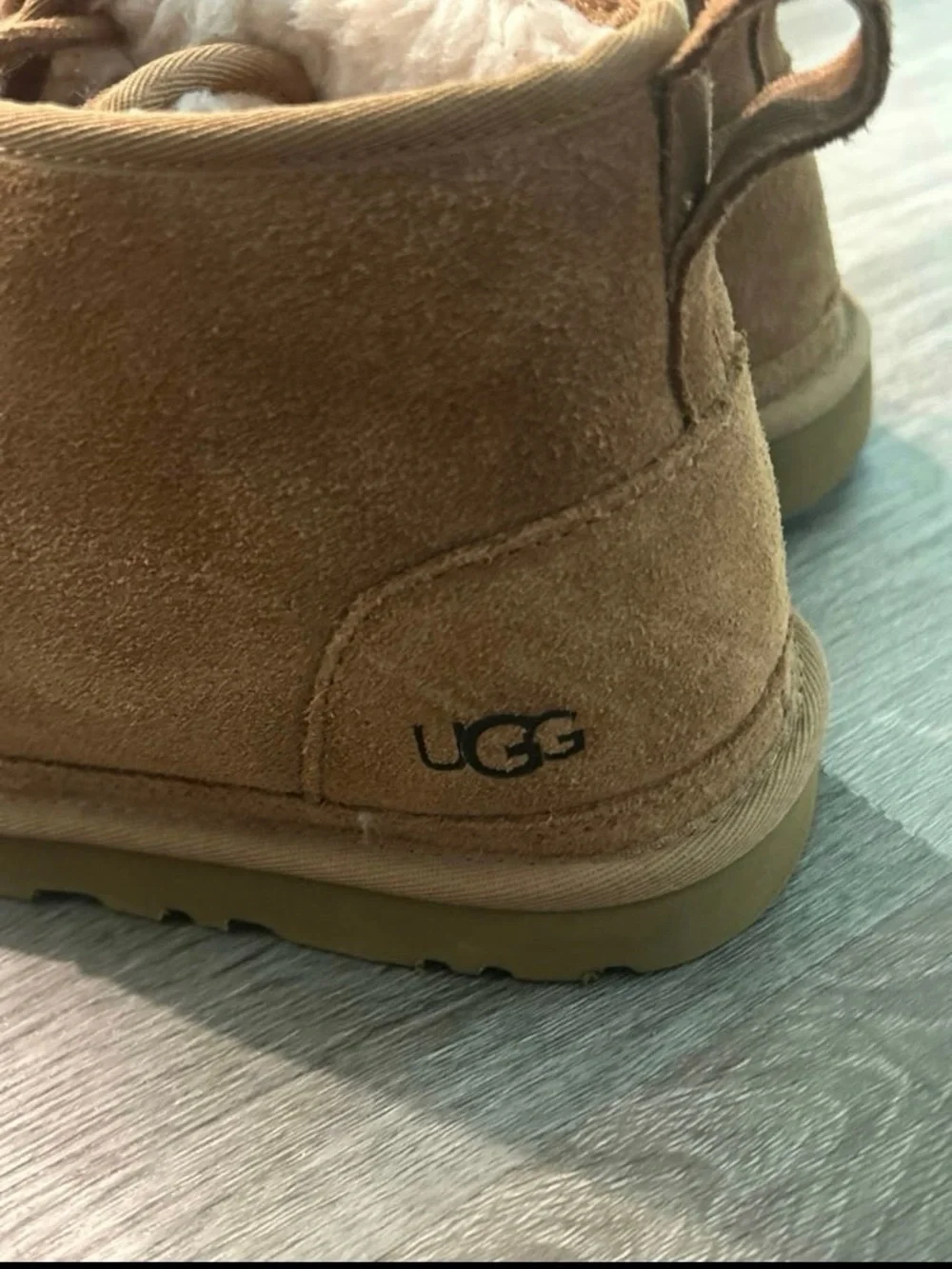 UGG Men’s Neumel Chestnut Suede Boots